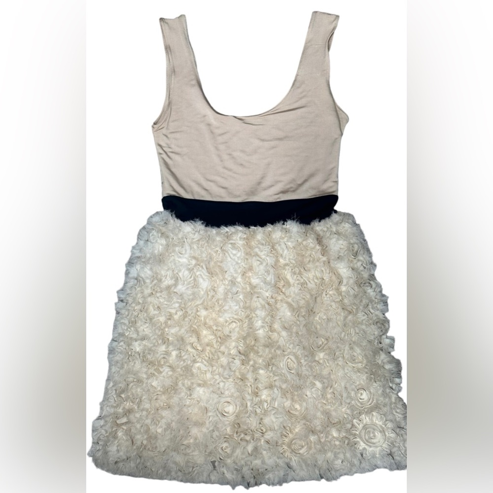 ZARA SLIP ROSETTE FLORAL SLEEVELESS DRESS - Picture 5 of 11